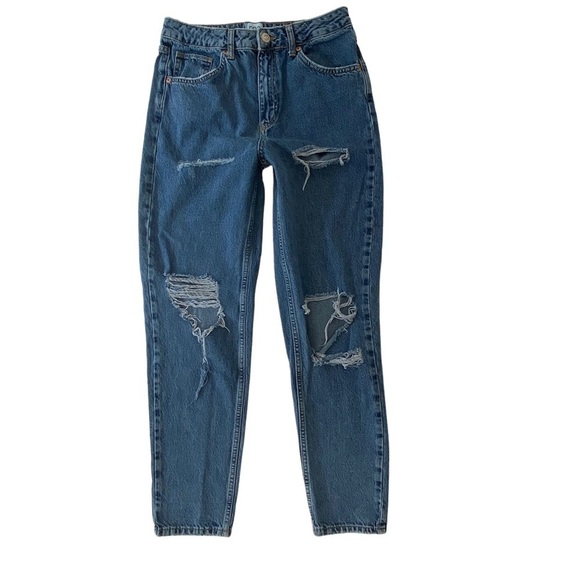 BDG Mom Jeans Size 29 Urban Outfitters 100% Cotton High Rise 90s Y2K Straight - Picture 1 of 11